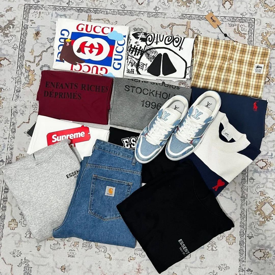 Acbuy Spreadsheet buyer share preview: Acbuy spreadsheet buyer share: mixed streetwear tees, hoodies, knitwear and denim