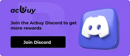 Acbuy Spreadsheet activity banner: Rejoindre le Discord ACBUY pour plus de récompenses